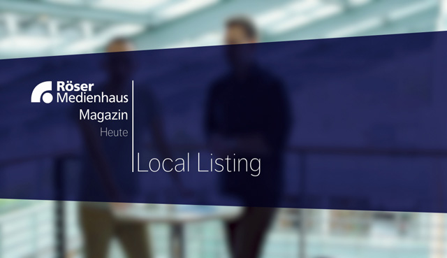 Video zum Thema Local Listing herunterladen